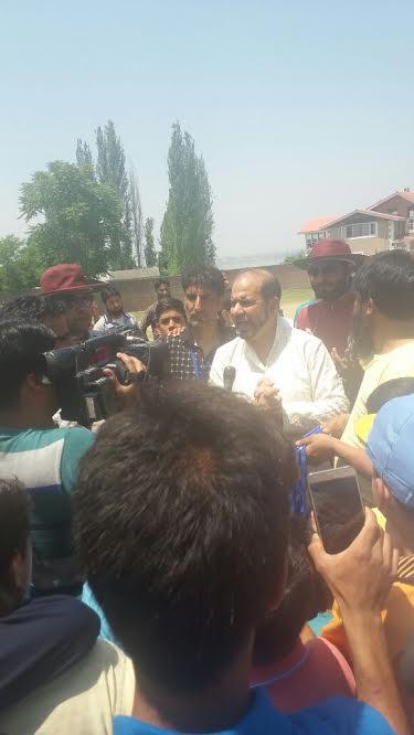 Renzushah presided over Final INSHA league match in Ishber